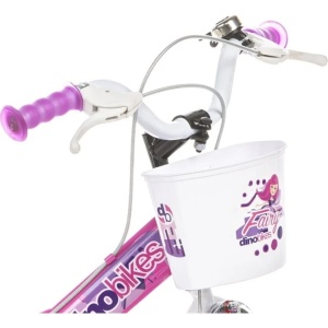 Bicicleta copii Dino Bikes 12" Fairy roz - Img 4