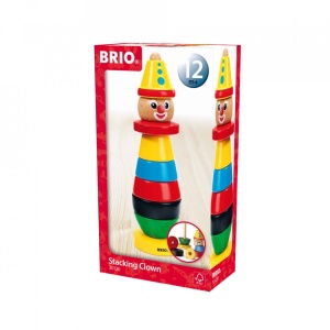 Brio - Jucarie Lemn De Stivuit Clovn - Img 6