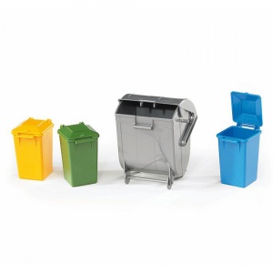 Bruder - Accesorii - Set Pubele Gunoi - Img 2