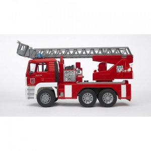 Bruder - Camion De Pompieri Man Tga Cu Scara, Pompa De Apa Si Sirena - Img 4
