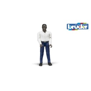 Bruder figurina barbat cu pantaloni albastru inchis - Img 2