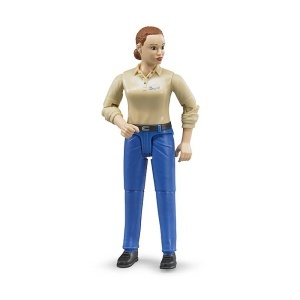 Bruder - Figurina Femeie Cu Pantaloni Albastri
