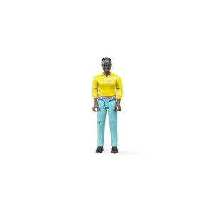 Bruder figurina femeie cu pantaloni turcoaz - Img 2
