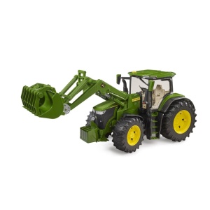 Bruder tractor John Deere 7R 350 cu incarcator frontal - Img 2