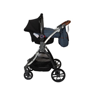 Carucior transformabil 3in1 Coccolle Acero Jeans - Img 6