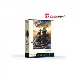 Cubic Fun - Puzzle 3D Nava Queen Anne 100 Piese - Img 8
