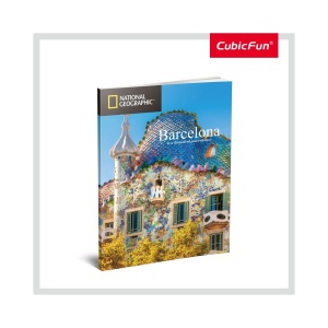 Cubic Fun - Puzzle 3D si Brosura-Sagrada Familia 184 Piese - Img 4