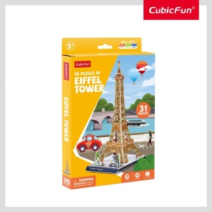 Cubic Fun - Puzzle 3D turnul Eiffel 31 piese - Img 3