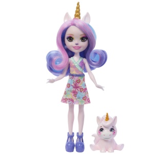 Enchantimals Papusi Si Animalute Ulia Unicorn Si Pacifica - Img 3
