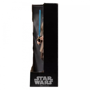 Figurina interactiva premium Obi-Wan Kenobi, Star Wars, lumini si sunete activate de miscare, 25 cm - Img 7