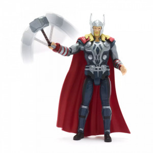 Figurina interactiva premium Thor: Love and Thunder, lumini, sunete si fraze activate de miscare, 25 cm - Img 3