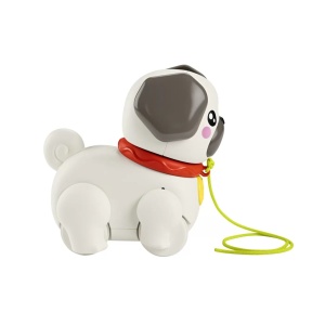 Fisher Price Jucarie De Tras Interactiva Catel Cu Miscari Si Sunete - Img 5