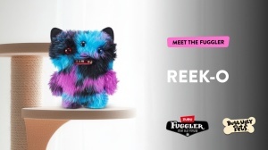 Fuggler - Jucarie de plus, 23 cm - Ciudateii animale uratele, Reek-O - Black Cat - Img 2