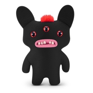 Fuggler - Jucarie de plus, 23 cm - Ciudateii cu par, Reeko - Mohawk - Black
