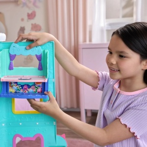 Gabbys Dollhouse Filmul Set Baia Spa A Pisicii Mercat Cu Figurina Si Accesorii - Img 2