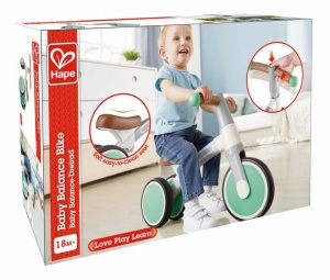 Hape Bicicleta De Echilibru Verde Cu 3 Roti - Img 2
