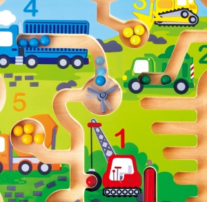 Hape Labirint Magnetic Constructii Si Numere - Img 4