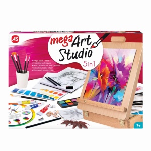 Happi Hobbi Mega Art Studio 5 In 1 Set De Desen