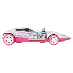 Hot Wheels Masinuta Metalica Cu Sistem Pull Back Barbie Twin Mill Street Power Scara 1:43 - Img 3