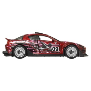 Hot Wheels Masinuta Metalica Cu Sistem Pull Back Mazda 2004 Rx8 Custom Scara 1:43 - Img 4
