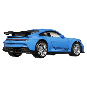 Hot Wheels Masinuta Metalica Cu Sistem Pull Back Porsche 911 Gt3 Scara 1:43 - Img 3
