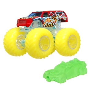 Hot Wheels Monster Truck Masinuta Demo Derby Scara 1:64 - Img 3