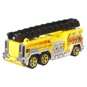 Hot Wheels Monster Truck Si Masinuta Metalica 5 Alarm - Img 4