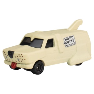 Hot Wheels Pop Culture Masinuta Metalica Dumb And Dumber Mutt Cutts Van Scara 1:64 - Img 2