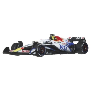 Hot Wheels Premium Real Riders Formula 1 2024 Masinuta Metalica Visa Cash App Racing Bulls Formula One Team Scara 1 La 64 - Img 5