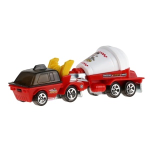 Hot Wheels Track Fleet Masina Flota Hot Meals Scara 1 La 64 - Img 2