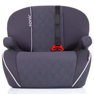 Inaltator auto Chipolino Sonic I-Size 125-150 cm cu sistem Isofix anthracite, testat ADAC - Img 2