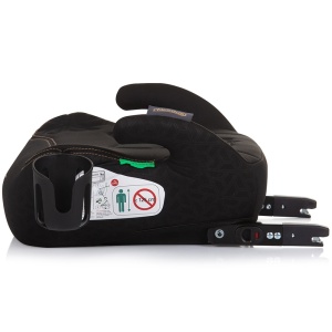 Inaltator auto Chipolino Wing I-Size 125-150 cm obsidian cu sistem Isofix - Img 3