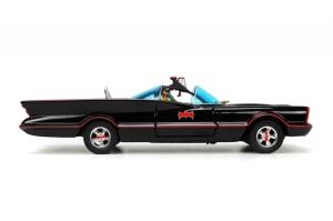 Jada Batman Set Masinuta Metalica Batmobile 1:24 Si 4 Figurine - Img 2