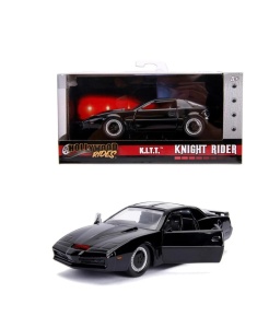 Jada Hollywood Rides Masinuta Metalica Kitt Knight Rider Scara 1 La 32 - Img 2