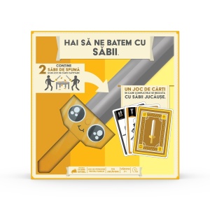 Joc de societate Hai sa ne batem cu sabii - Img 2