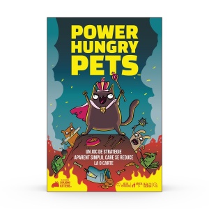 Joc de societate Power Hungry Pets, limba romana - Img 3
