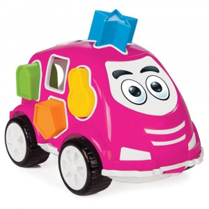 Jucarie cu sortator Pilsan Car pink - Img 2