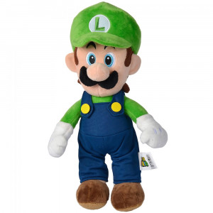 Jucarie de plus Simba Super Mario, Luigi 30 cm - Img 1