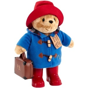 Jucarie de plus ursuletul Paddington cu valiza si cizme, 30 cm - Img 2