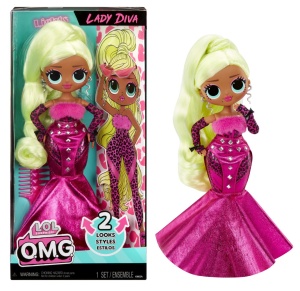 L.O.L. Surprise! Omg Lady Diva Papusa Fashionista Cu Accesorii - Img 6