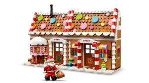 LEGO Seturi emblematice - Casa festiva din turta dulce (40809) - Img 4