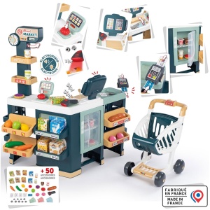Magazin pentru copii Smoby Maxi Market cu 50 accesorii - Img 2
