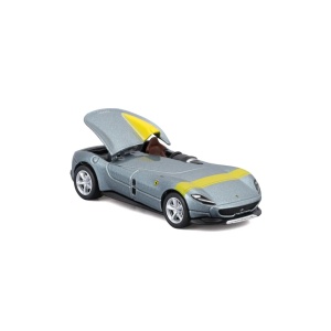 Maisto Masinuta Metalica Speed Icons Ferrari Monza Sp1 Argintiu Scara 1 La 64 - Img 2