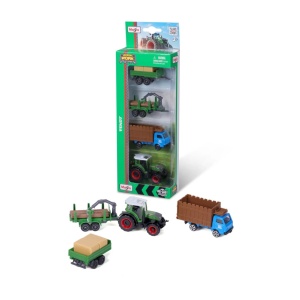 Maisto Set 4 Utilaje Agricole Fendt - Img 2