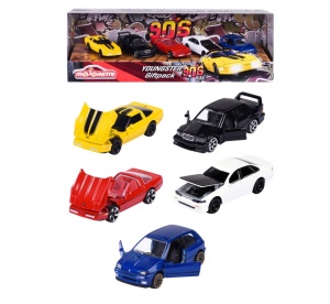 Majorette Set Youngster 5 Masinute 7.5Cm - Img 2
