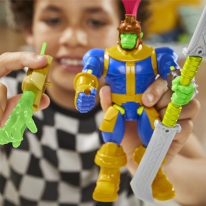 Marvel Avengers Mix Mashers Set Figurina Thanos 12Cm Si Accesorii - Img 2