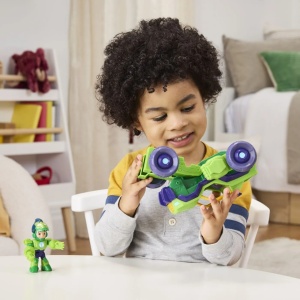Marvel Iron Man Si Prietenii Sai Uimitori Set Vehicul 2 In 1 Si Figurina Iron Hulk - Img 2