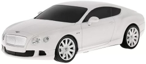 Masina Cu Telecomanda Bentley Continental Gt Alb Cu Scara 1 La 24 - Img 4