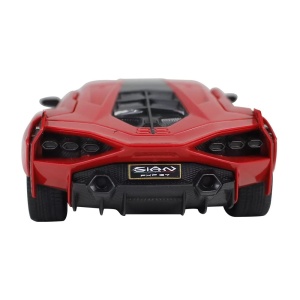Masina Cu Telecomanda Lamborghini Sian Rosu Cu Scara 1 La 24 - Img 2