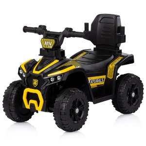 Masinuta de impins Chipolino ATV cu maner yellow - Img 3